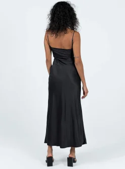 Princess Polly Maybelle Maxi Dress Black Discount