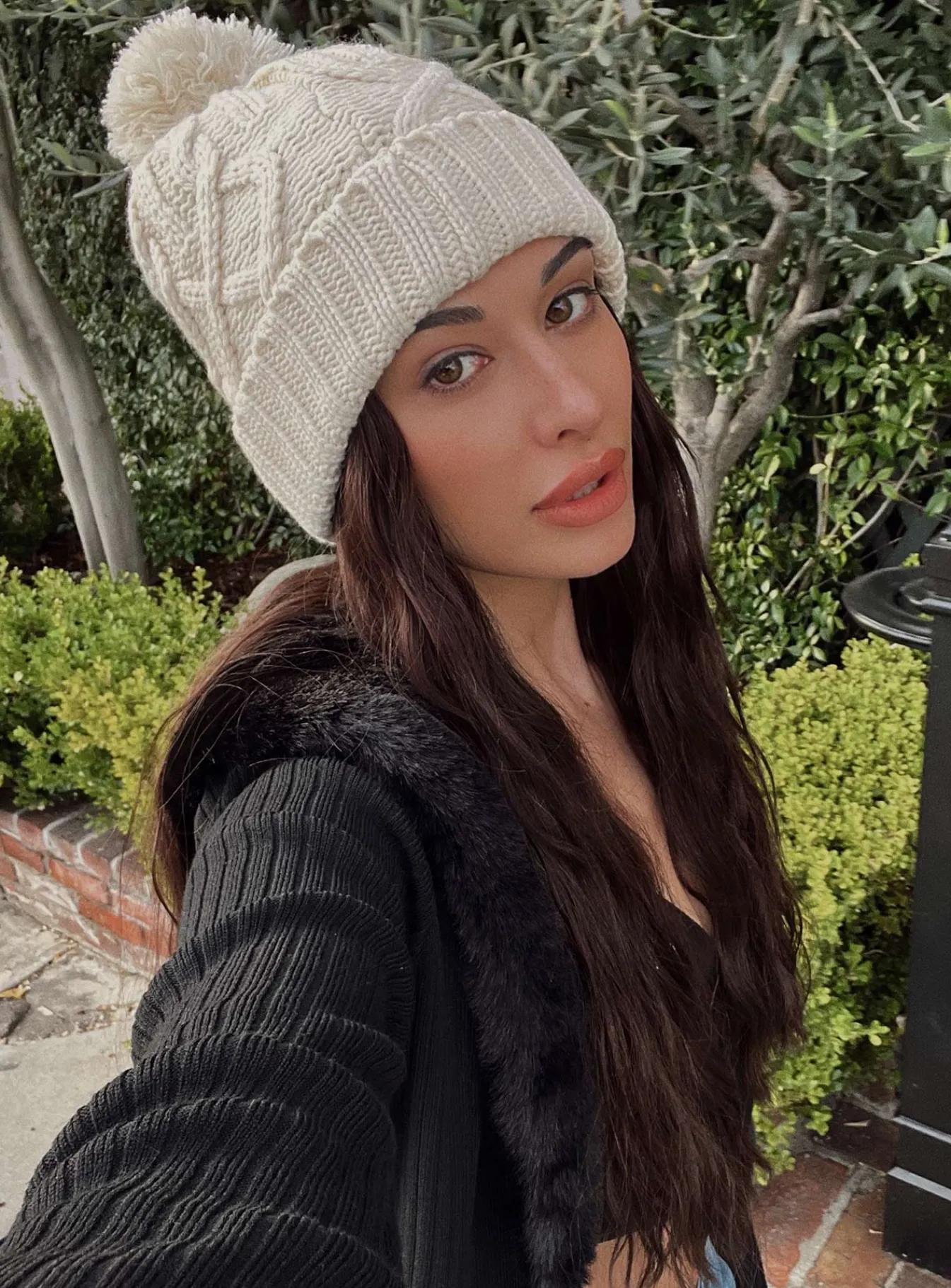 Princess Polly Mayla Beanie Beige Cheap