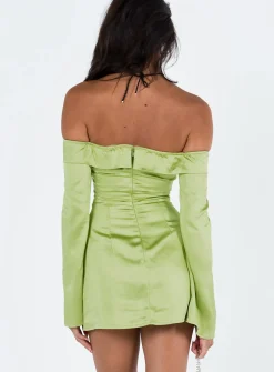 Princess Polly Mayla Corset Mini Dress  Green Outlet