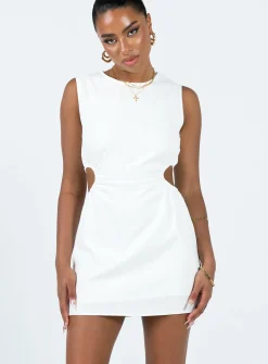 Princess Polly Mayzie Mini Dress  White Online