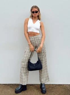 Princess Polly Mckay Check Cargo Pants  Multi Best Sale