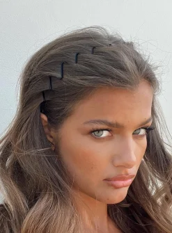 Princess Polly Mckee Headband  Black Flash Sale