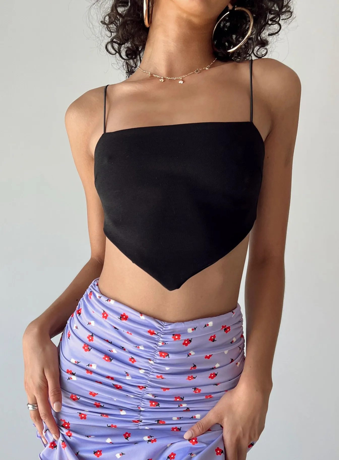 Princess Polly Mckinnon Top Black Best