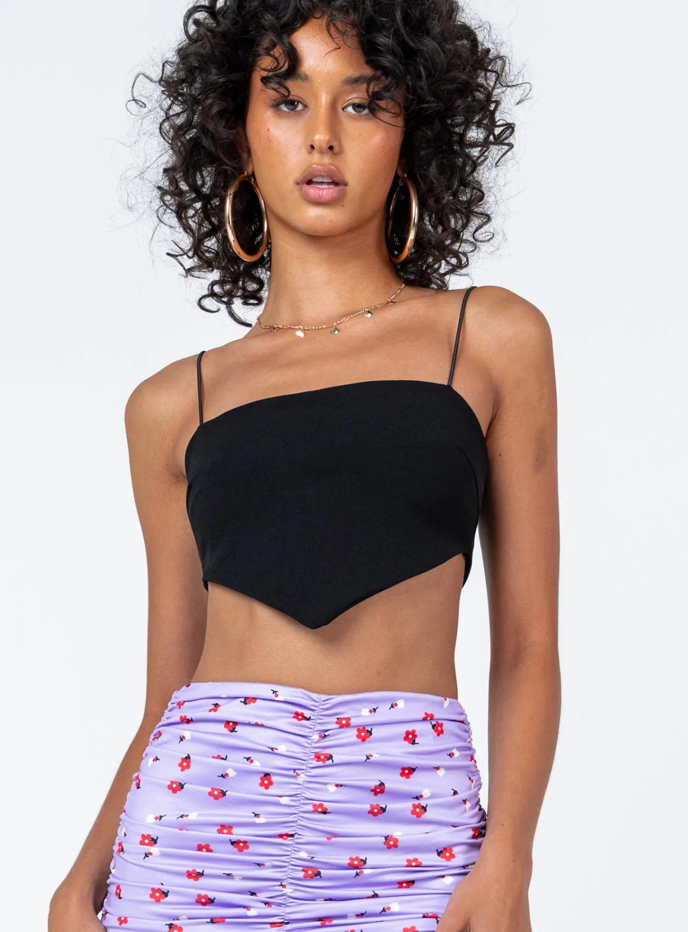 Princess Polly Mckinnon Top Black Best