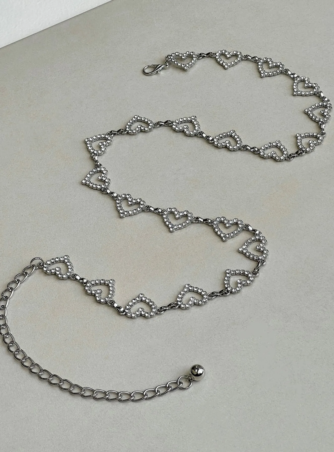Princess Polly Meiko Chain Belt Silver New