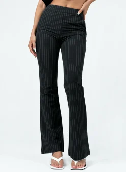Princess Polly Meshelle Pants  Black Flash Sale