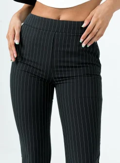 Princess Polly Meshelle Pants  Black Flash Sale
