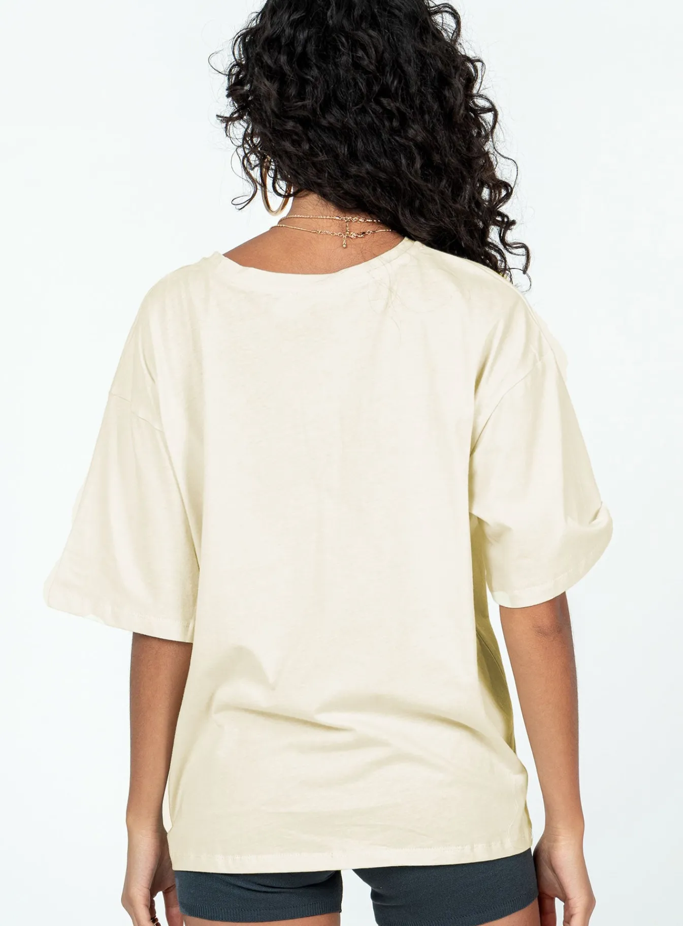 Princess Polly Mexico Graphic Tee Off White New