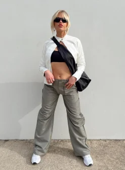 Princess Polly Miami Vice Pant  Sage Shop