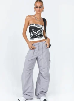 Princess Polly Miami Vice Pant Grey Cheap
