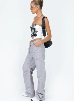 Princess Polly Miami Vice Pant Grey Cheap