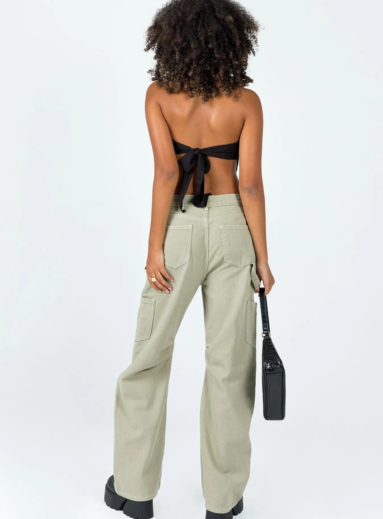 Princess Polly Miami Vice Pants Light Khaki Sale