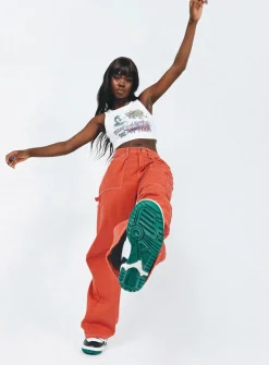 Princess Polly Miami Vice Pants  Red Online
