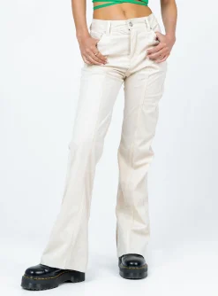 Princess Polly Michael Cord Pants  Beige Shop