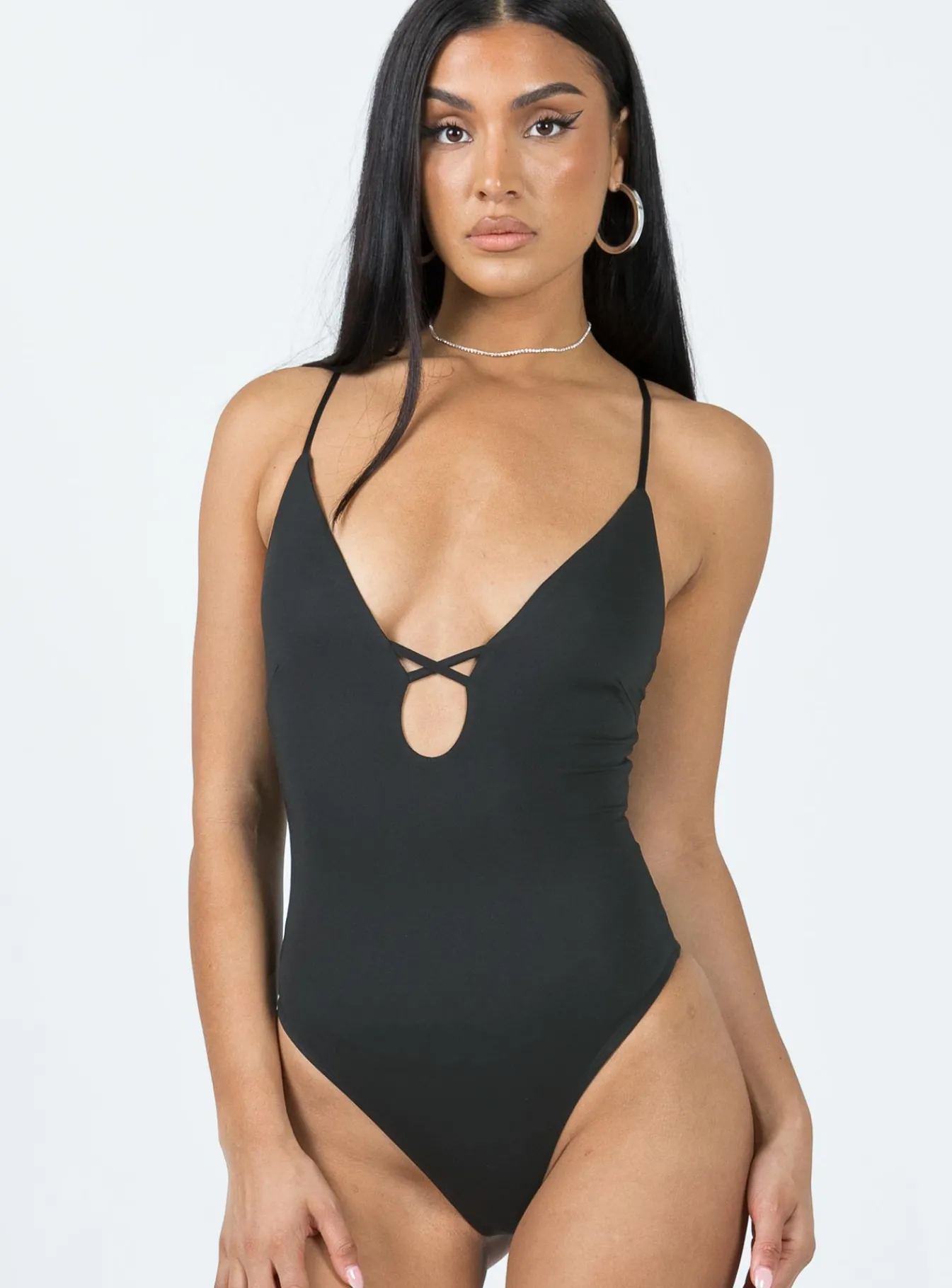 Princess Polly Millery Bodysuit Black Cheap