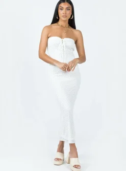 Princess Polly Mollen Maxi Dress White Best Sale