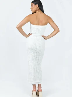 Princess Polly Mollen Maxi Dress White Best Sale