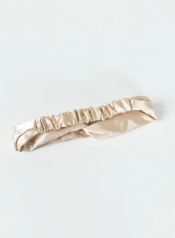 Princess Polly Monina Head Scarf  Champagne Fashion