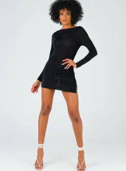 Princess Polly Montana Mini Dress Black Best Sale