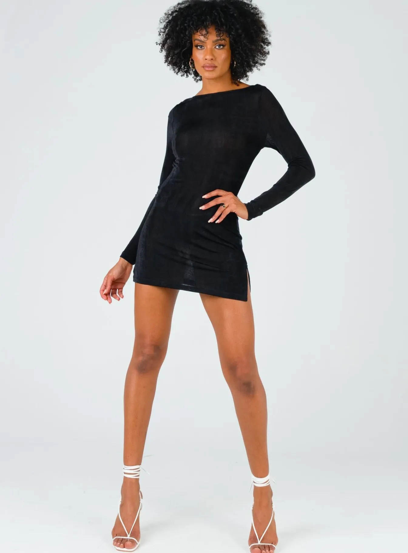 Princess Polly Montana Mini Dress Black Best Sale