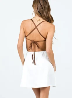 Princess Polly Moore Mini Dress White Outlet