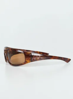 Princess Polly Mora Sunglasses  Tort Cheap