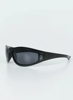 Princess Polly Mora Sunglasses  Black Sale