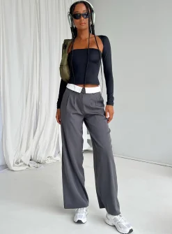 Princess Polly Moran Two Piece Bolero Top Black Fashion