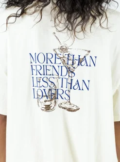 Princess Polly More Than Friends Oversized Top Off White Clearance