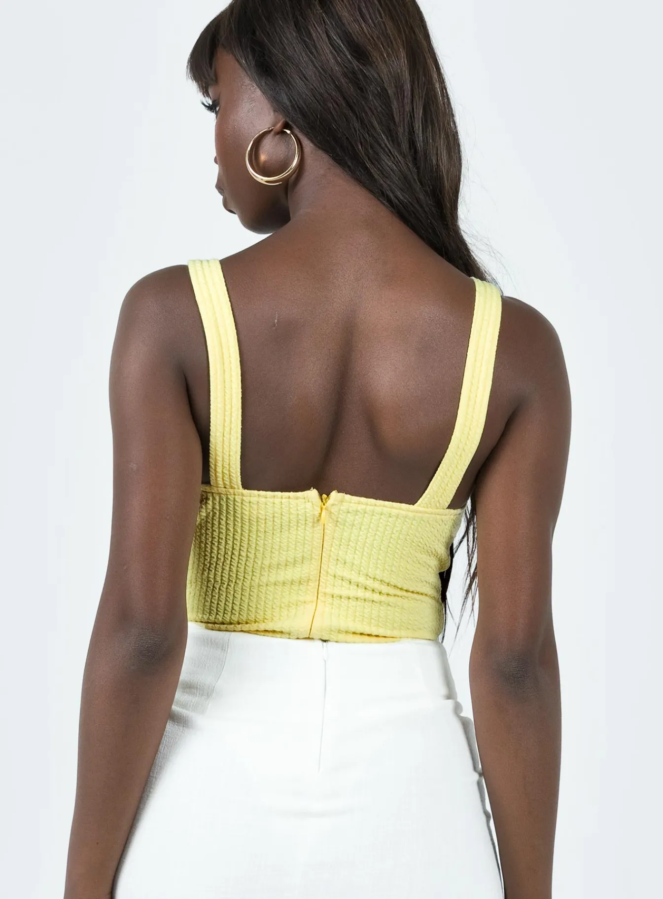 Princess Polly Morella Bodysuit Yellow Sale
