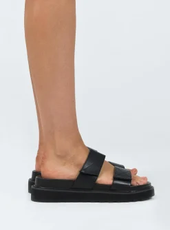 Princess Polly Morrison Sandals  Black Store