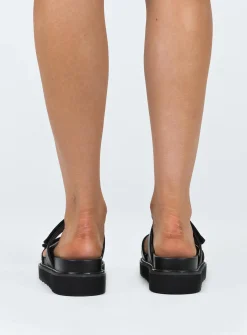 Princess Polly Morrison Sandals  Black Store
