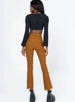 Princess Polly Moschato Pants  Brown Shop