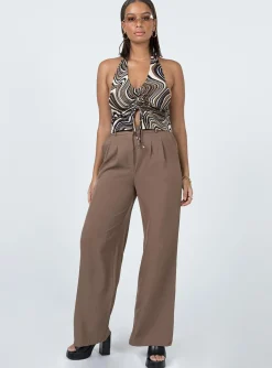 Princess Polly Motel Dapa Top 70S Ripple Multi Best
