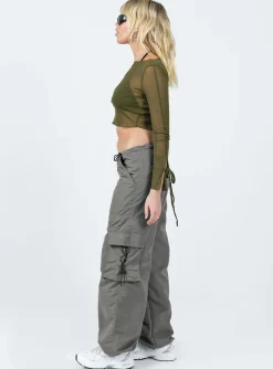Princess Polly Motel Fabio Trouser  Grey Best