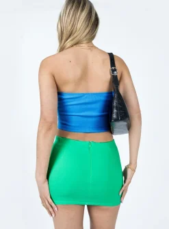 Princess Polly Motel Ima Skirt Green Fashion