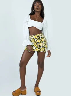 Princess Polly Motel Ima Skirt  Retro Floral Cheap