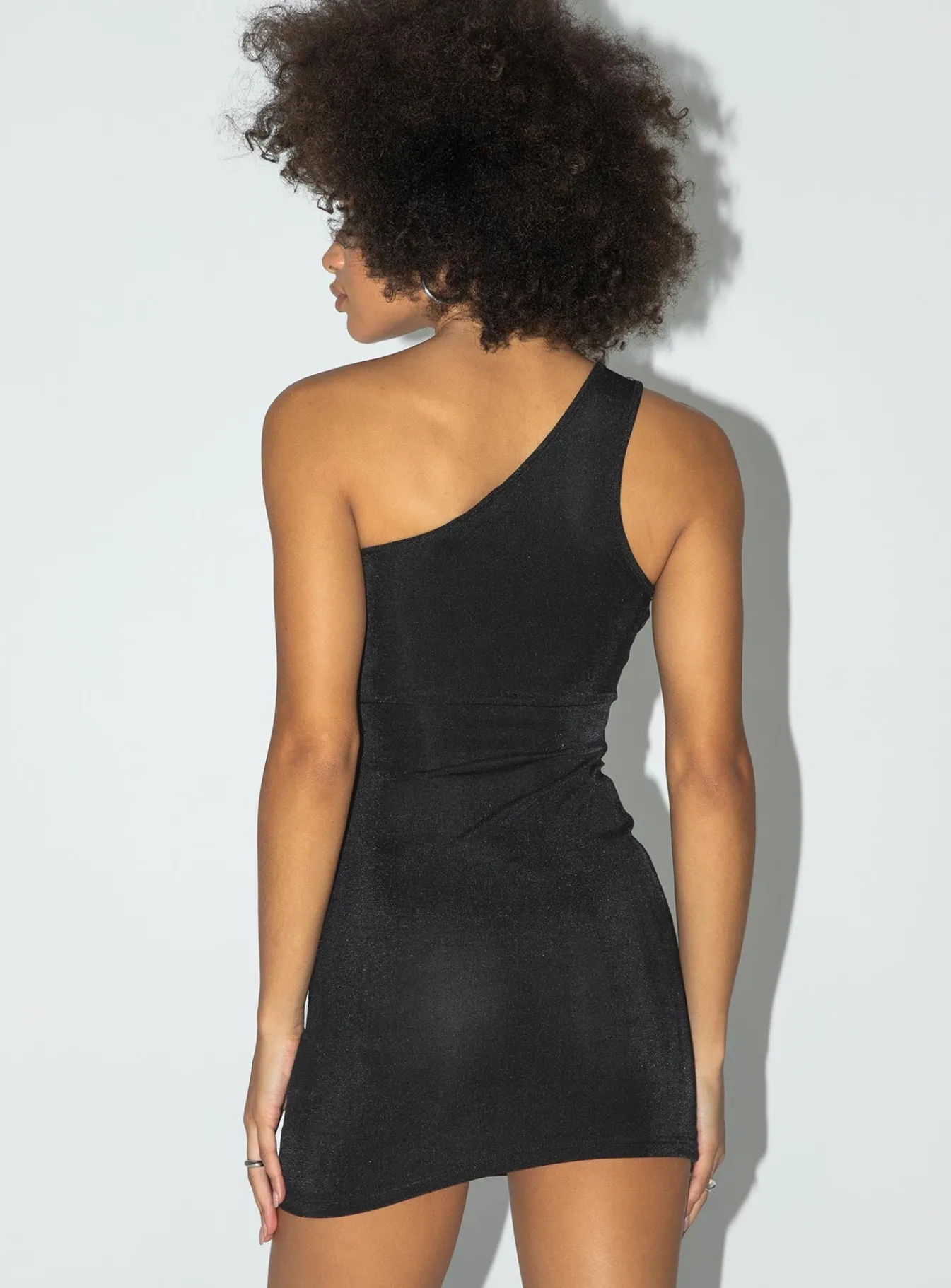 Princess Polly Motel Mandan Dress Crepehotfix Diamante Black Shop