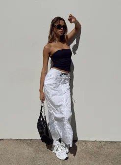 Princess Polly Motel Theora Skirt  White Best
