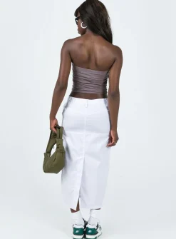 Princess Polly Motel Widya Skirt  White Best