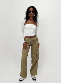 Princess Polly Motel Xander Trouser Taupe Best Sale