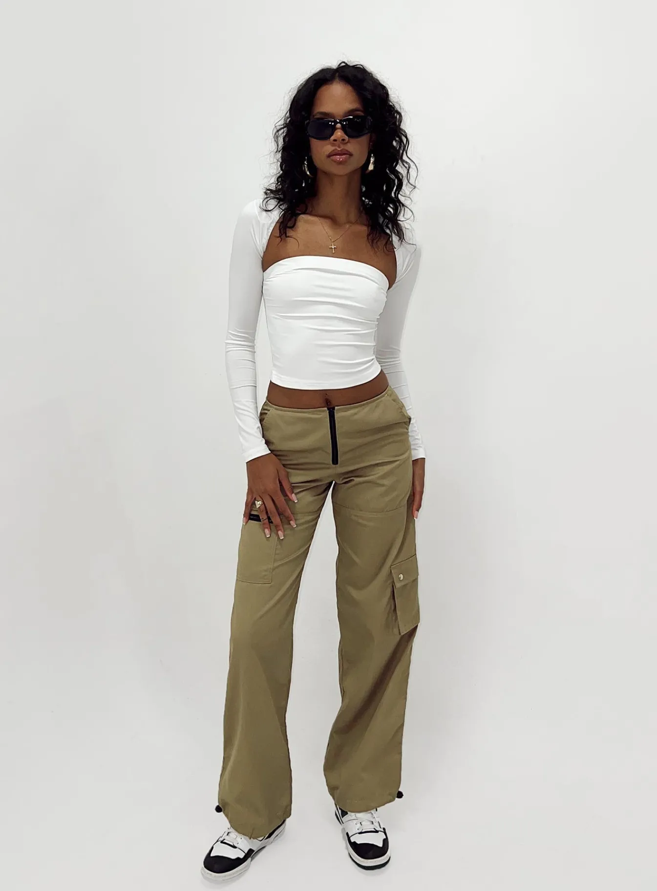 Princess Polly Motel Xander Trouser Taupe Best Sale