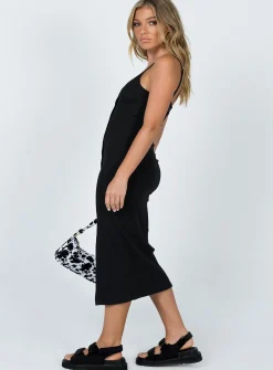 Princess Polly Muir Midi Dress  Black Online