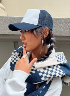 Princess Polly Mullins Cap  Navy Sale