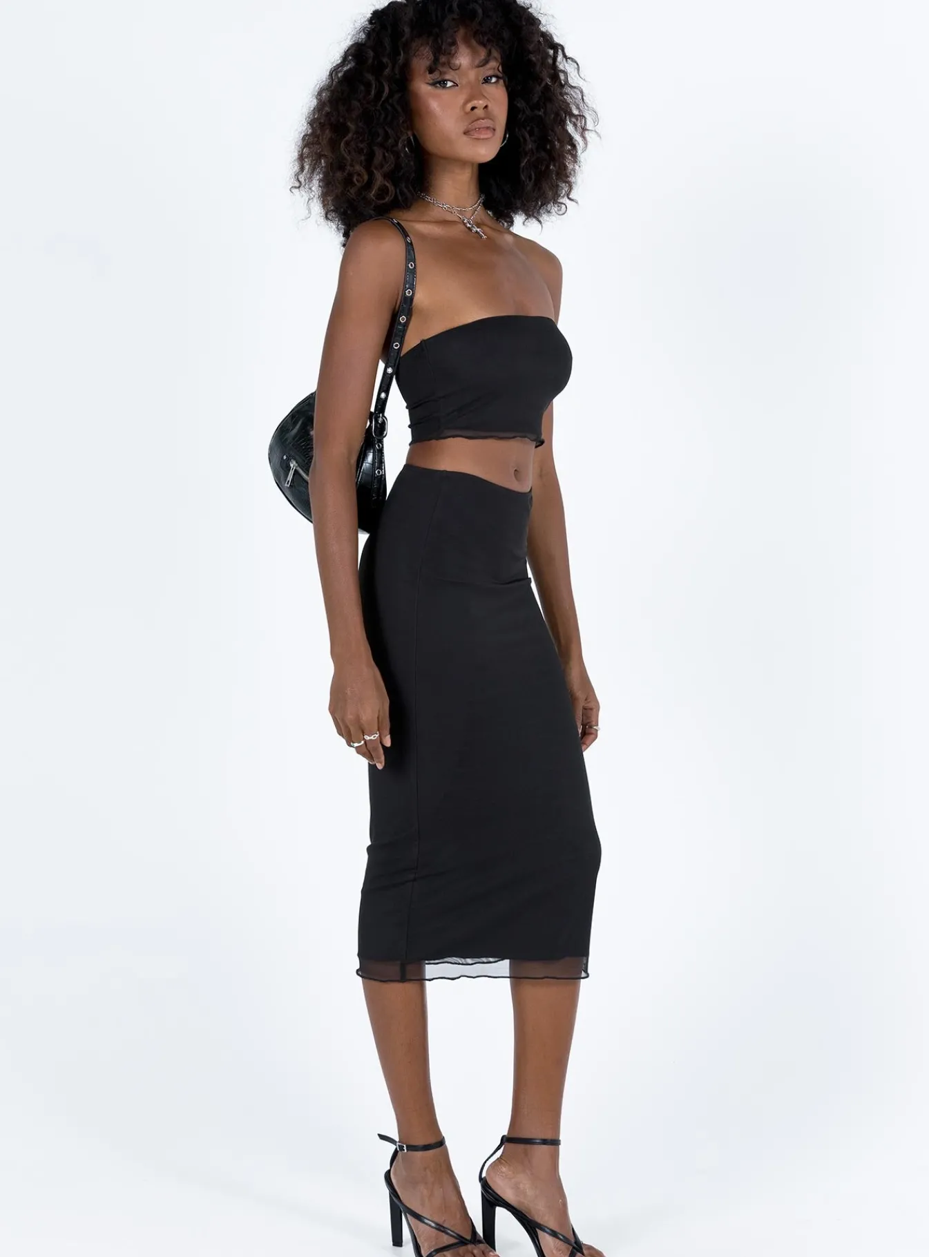 Princess Polly Mullins Set Black Shop
