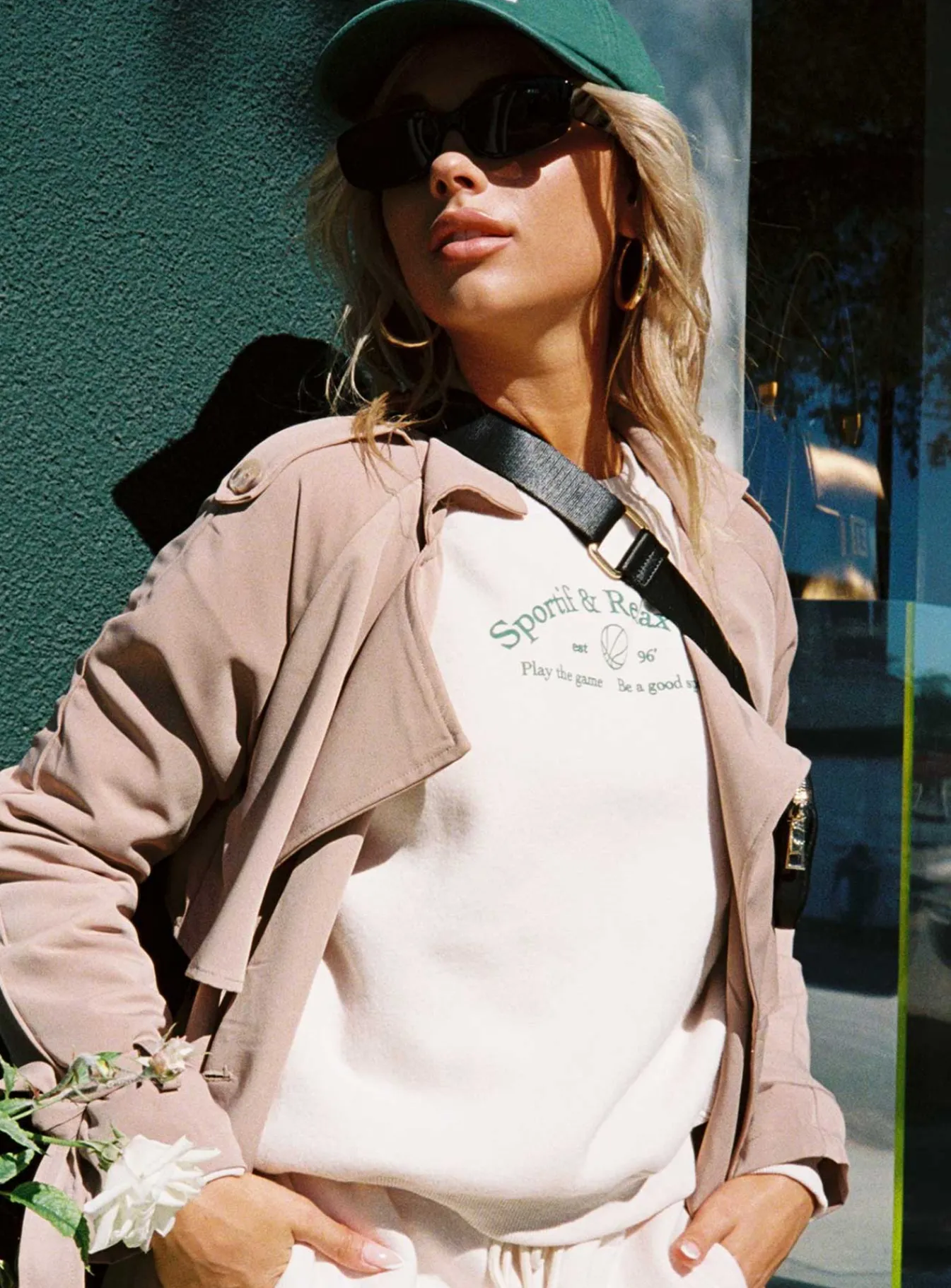 Princess Polly Mvp Oversized Crewneck Sweatshirt Cream Online