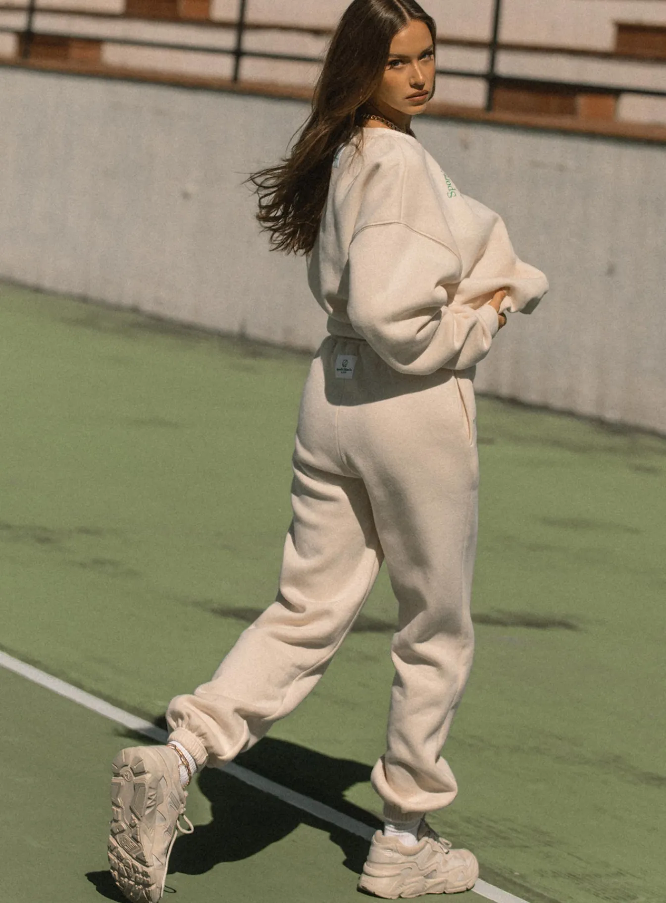 Princess Polly Mvp Sweat Pant Cream Best