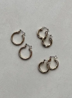 Princess Polly My Replica Hoop Pack  Gold Best Sale