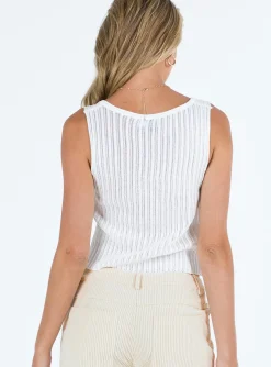Princess Polly Myall Top White Ivory Discount
