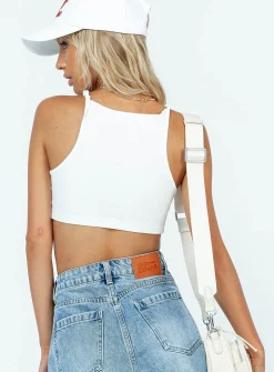 Princess Polly Myles Top  White Cheap